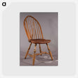 アートポストカード-Bow-back Windsor Side Chair
 - バーンズ・コレクション Postcard.