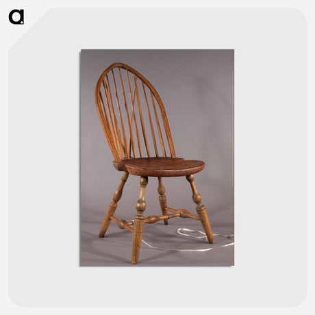 アートポストカード-Bow-back Windsor Side Chair
 - バーンズ・コレクション Postcard.