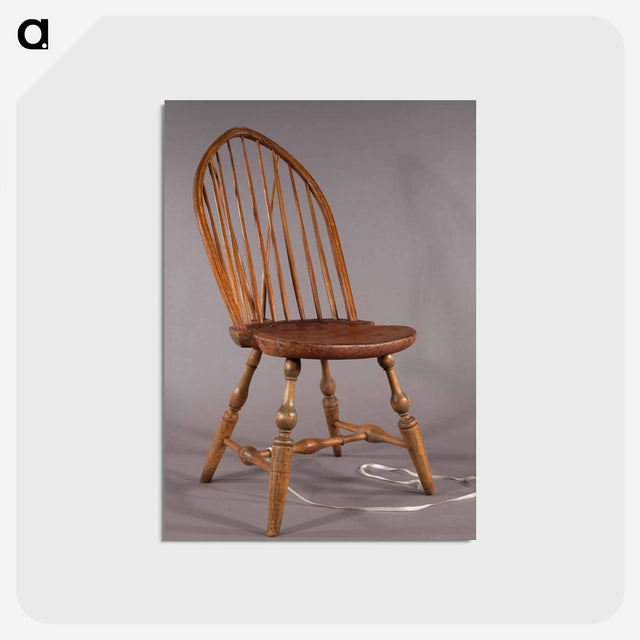 アートポストカード-Bow-back Windsor Side Chair
 - バーンズ・コレクション Postcard.