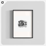 アートポスター-Rustic Pet Dog
 - 大英図書館 Poster.