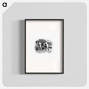 アートポスター-Rustic Pet Dog
 - 大英図書館 Poster.