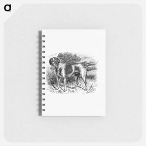 アートメモ帳-Rustic Pet Dog
 - 大英図書館 Memo.