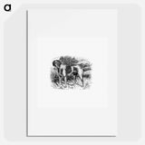 アートポスター-Rustic Pet Dog
 - 大英図書館 Poster.