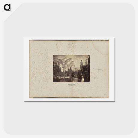 アートポストカード-Yo-Sem-i-te Valley, California
 - エドワード マイブリッジ Postcard.