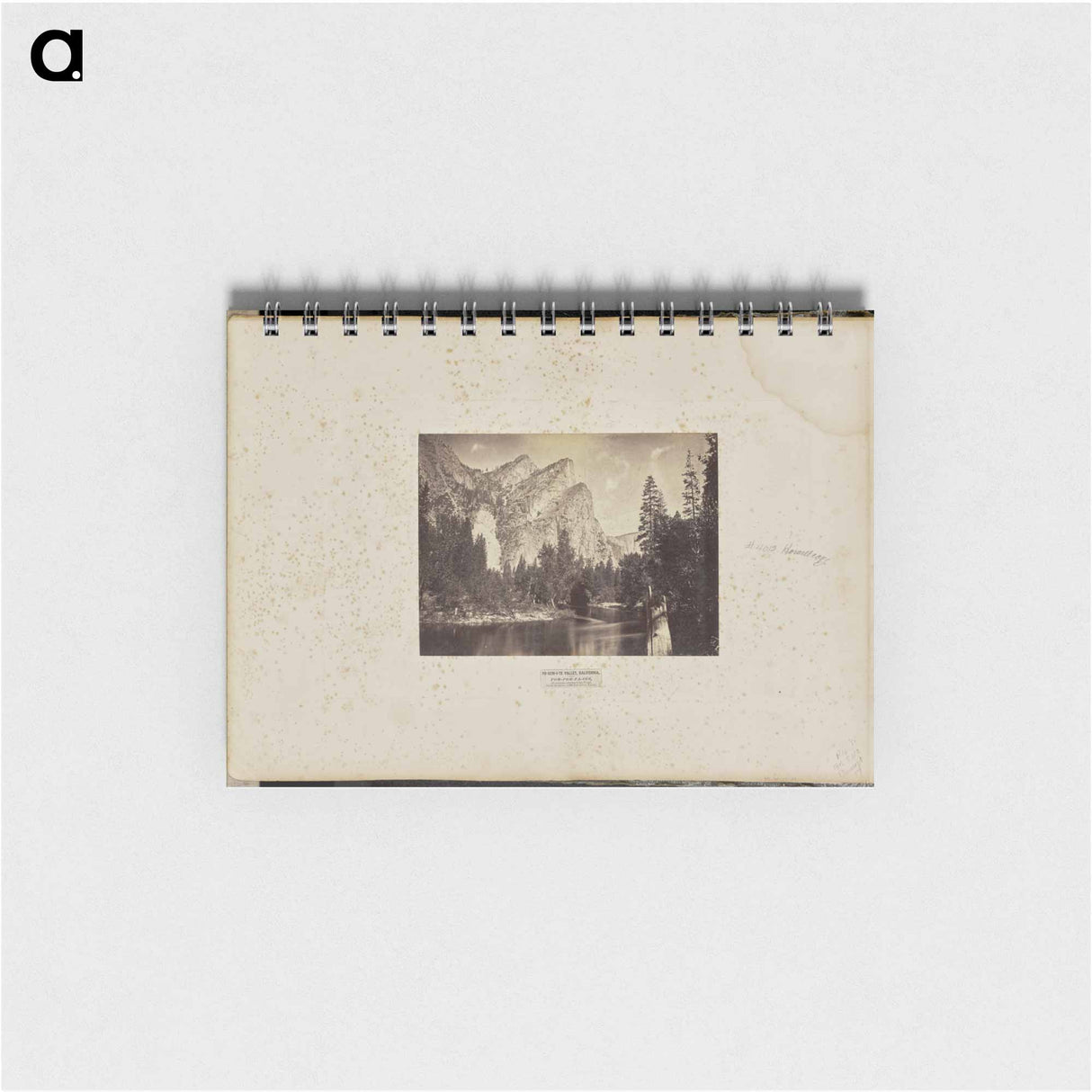 アートメモ帳-Yo-Sem-i-te Valley, California
 - エドワード マイブリッジ Memo.