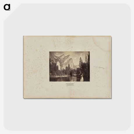アートポストカード-Yo-Sem-i-te Valley, California
 - エドワード マイブリッジ Postcard.