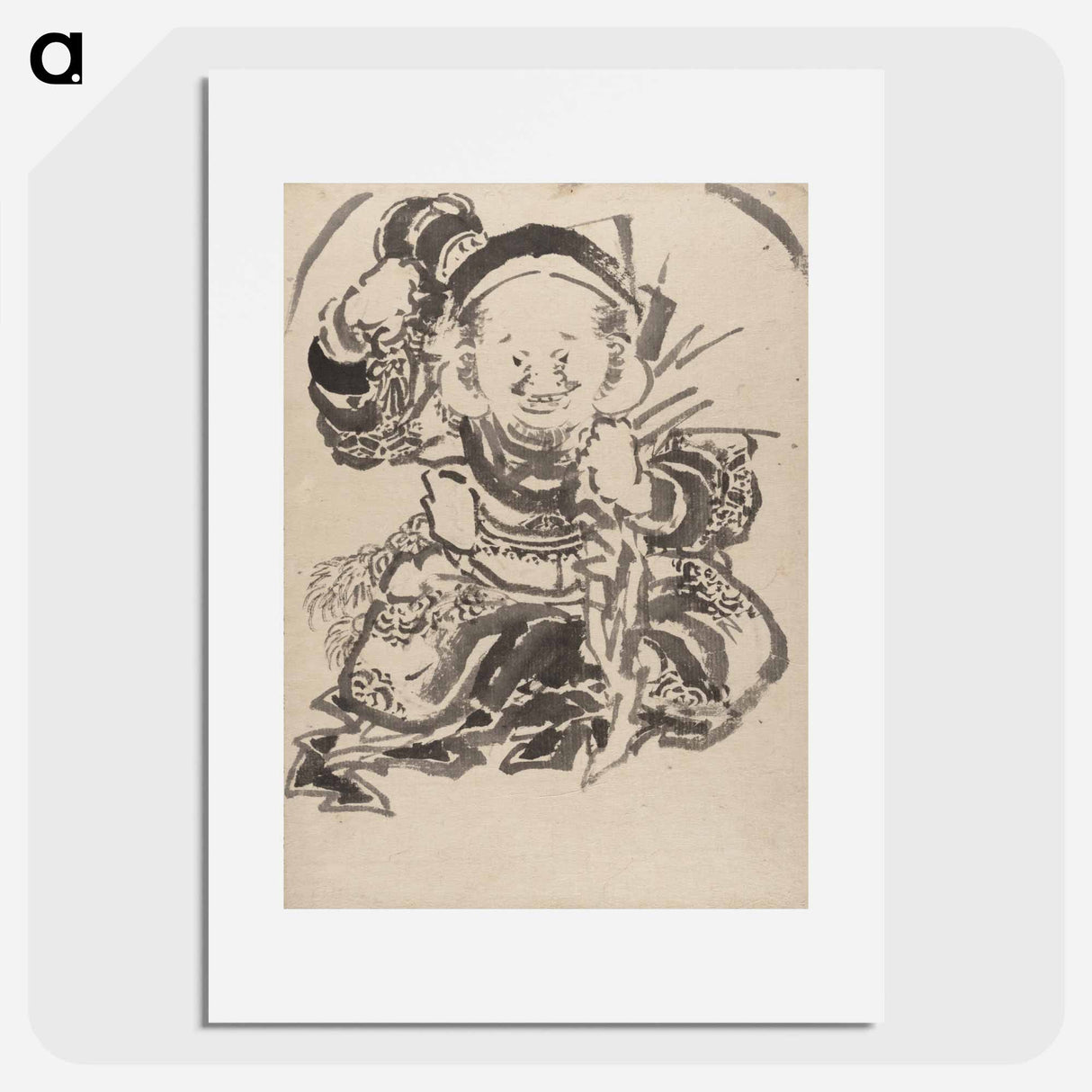 アートポスター-Hokusai's Album of Sketches - 葛飾 北斎 Poster.
