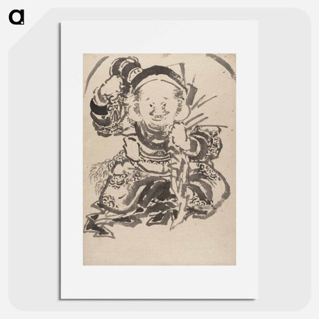 アートポスター-Hokusai's Album of Sketches - 葛飾 北斎 Poster.