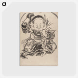 アートポストカード-Hokusai's Album of Sketches - 葛飾 北斎 Postcard.