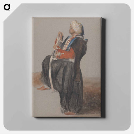 アートパネル-The Dragoman of Mr. Moore, English Consul at Beyrout
 - イェール大学アートギャラリー Canvas.