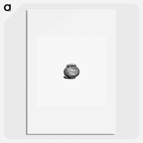 アートポスター-Antique Pottery from Angouleme
 - 大英図書館 Poster.