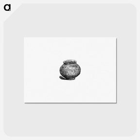 アートポストカード-Antique Pottery from Angouleme
 - 大英図書館 Postcard.