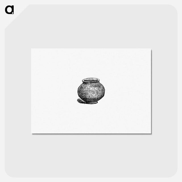 アートポストカード-Antique Pottery from Angouleme
 - 大英図書館 Postcard.