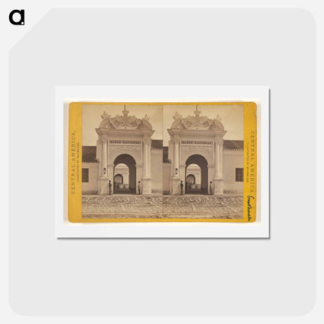 アートポストカード-Guatemala, National Bank
 - エドワード マイブリッジ Postcard.