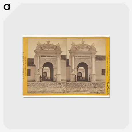 アートポストカード-Guatemala, National Bank
 - エドワード マイブリッジ Postcard.