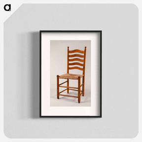 アートポスター-Ladder-Back Side Chair
 - バーンズ・コレクション Poster.