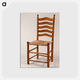 アートポストカード-Ladder-Back Side Chair
 - バーンズ・コレクション Postcard.