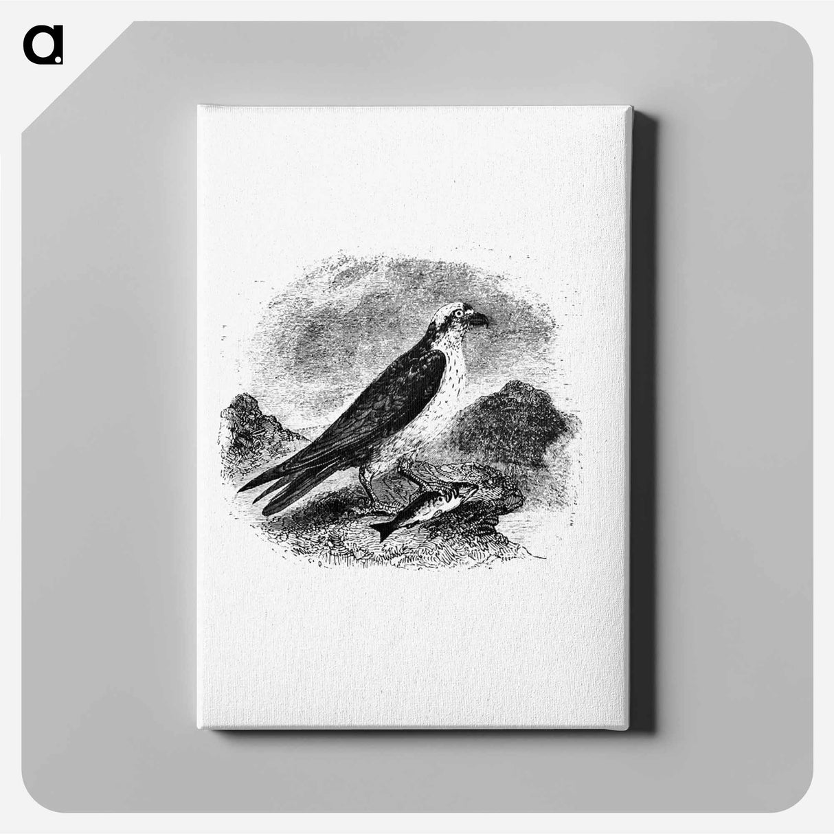 アートパネル-Water Eagle
 - 大英図書館 Canvas.