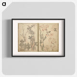 アートポスター-Random sketches by Hokusai volumes 1 to 11 - 葛飾 北斎 Poster.