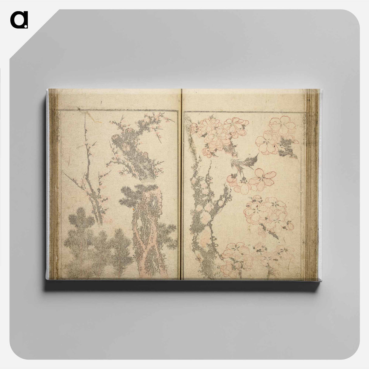 Random sketches by Hokusai volumes 1 to 11 - 葛飾 北斎 Canvas.