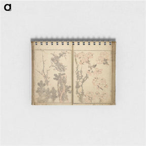 アートメモ帳-Random sketches by Hokusai volumes 1 to 11 - 葛飾 北斎 Memo.