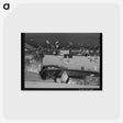 アートポストカード-Trinkets in Automobile
 - ラッセル リー Postcard.