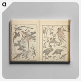 Random sketches by Hokusai volumes 1 to 11 - 葛飾 北斎 Canvas.