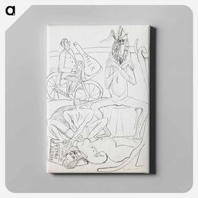 アートパネル-Circus, plate 12
 - セントルイス美術館 Canvas.
