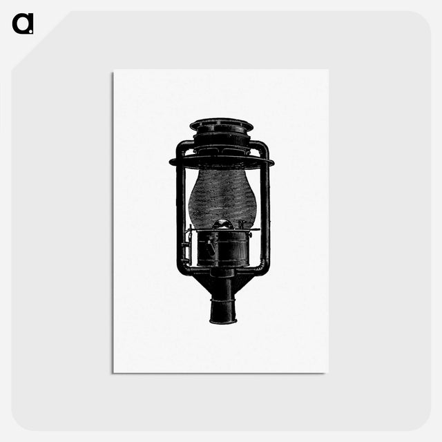 アートポストカード-Street Lamp, Rochester
 - 大英図書館 Postcard.