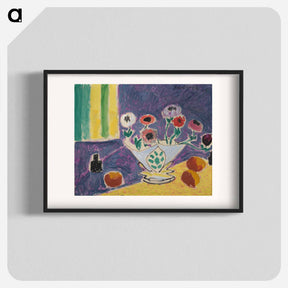 アートポスター-Vase D’anémones - アンリ マティス Poster.