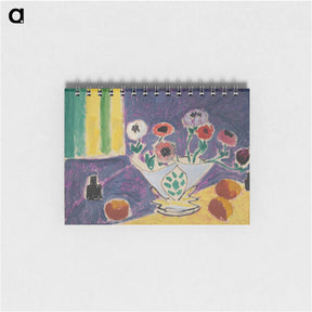アートメモ帳-Vase D’anémones - アンリ マティス Memo.