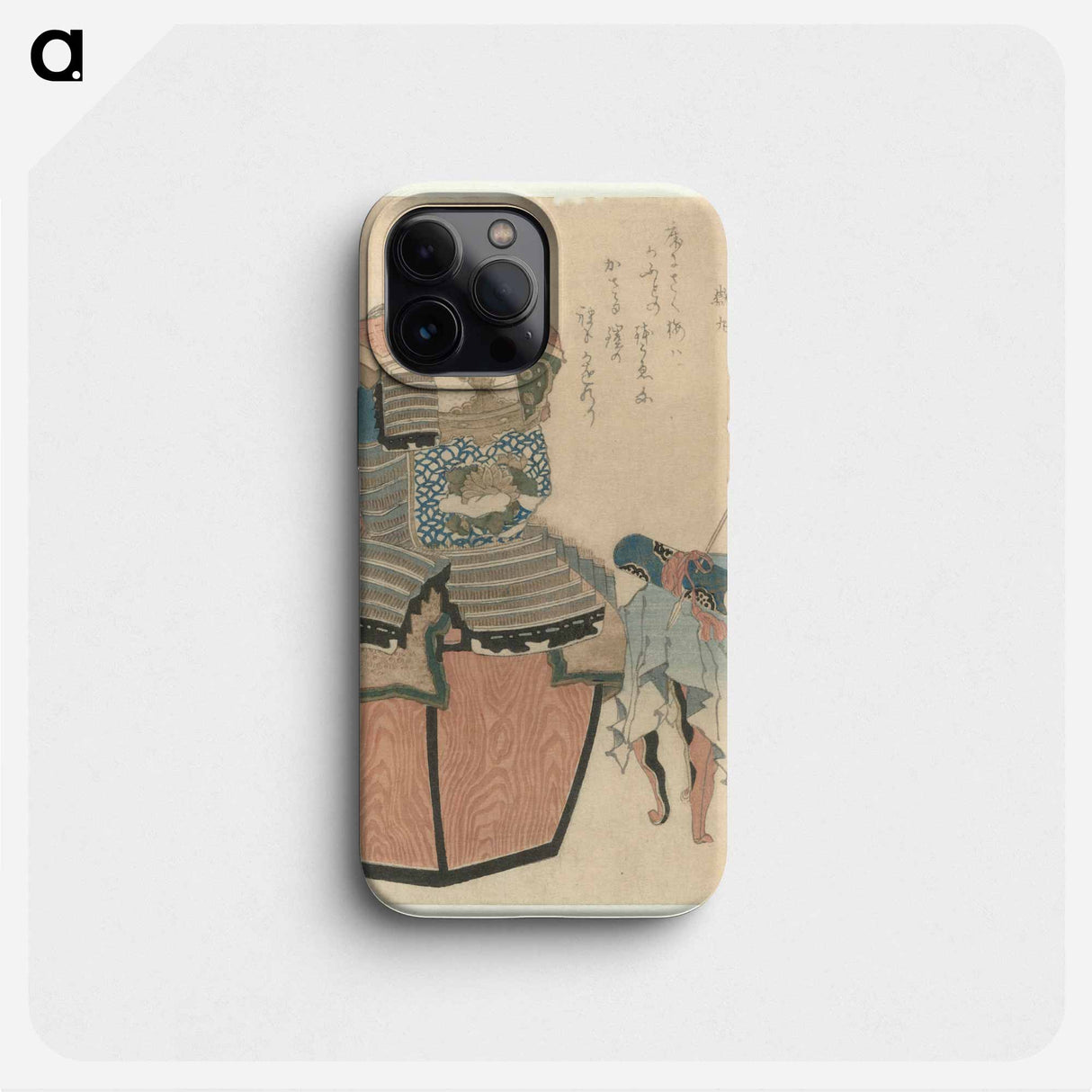 A comparison of Genroku poems and shells - Katsushika Hokusai Phone Case.
