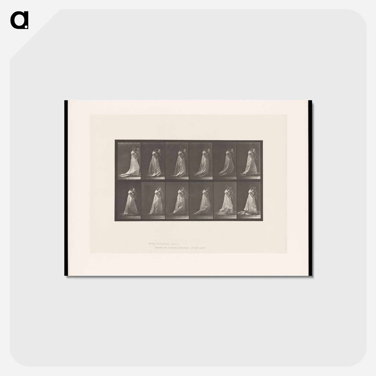 アートポストカード-Woman and Child
 - エドワード マイブリッジ Postcard.