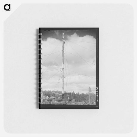 アートメモ帳-Shasta Dam at Night
 - ラッセル リー Memo.