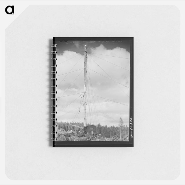 アートメモ帳-Shasta Dam at Night
 - ラッセル リー Memo.