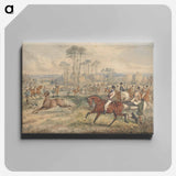 アートパネル-Stag Hunting - The Meet: a Hind Released From a Van
 - イェール大学アートギャラリー Canvas.