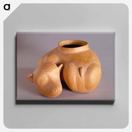 アートパネル-Sleeping Dog Vessel
 - セントルイス美術館 Canvas.
