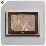 アートパネル-Relief from the Tomb of Khay
 - バーンズ・コレクション Canvas.