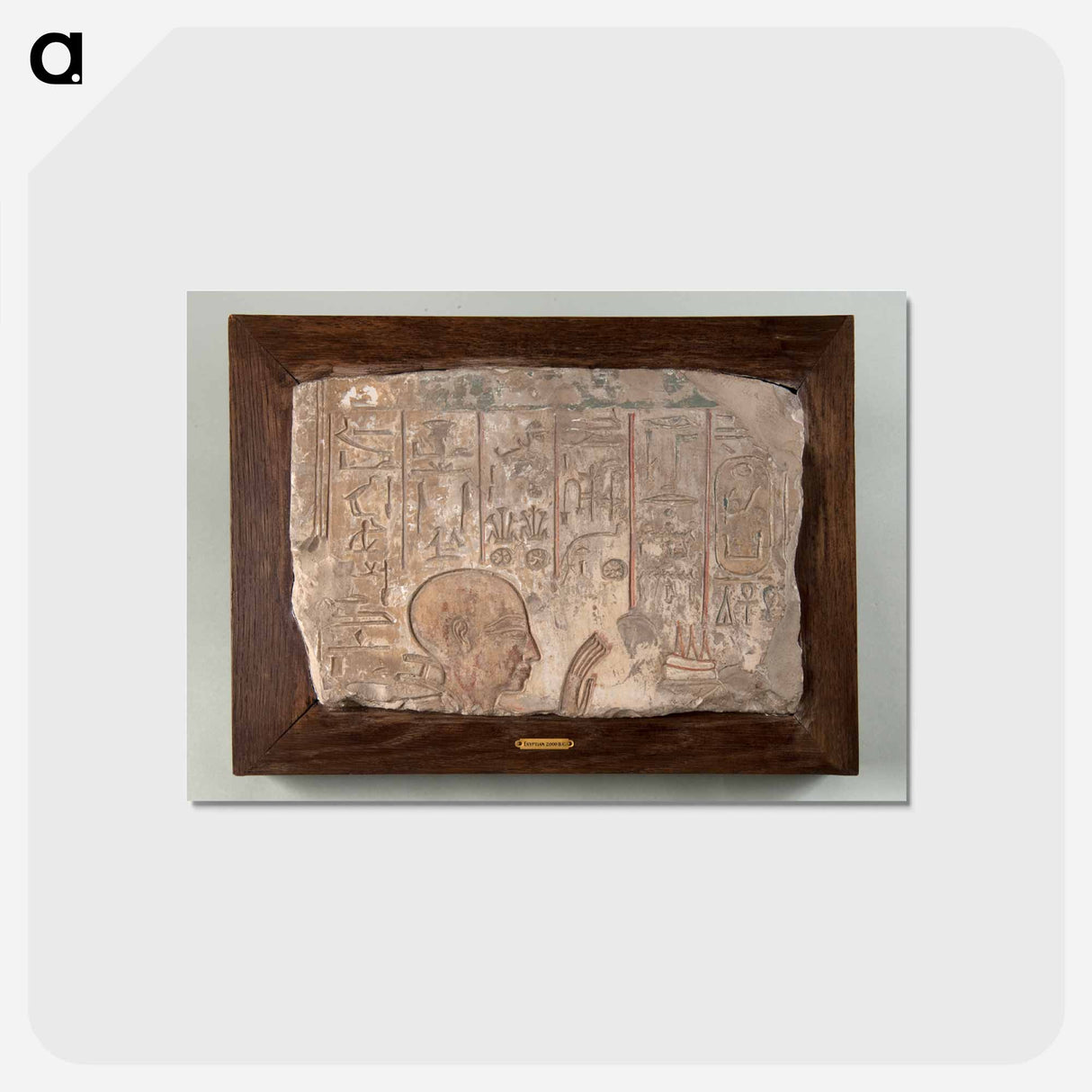 アートポストカード-Relief from the Tomb of Khay
 - バーンズ・コレクション Postcard.
