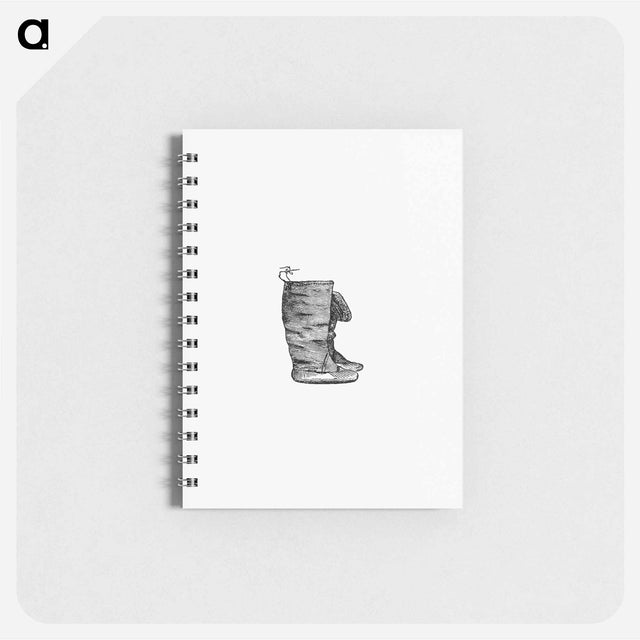 アートメモ帳-Eskimo Boots and Shoes of Different Ornaments From The American North Pole Expedition
 - 大英図書館 Memo.