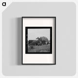 Untitled photo, possibly related to: Potato picker in camp near Shafter, California - Dorothea Lange Poster.