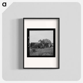 アートポスター-Untitled photo, possibly related to: Potato picker in camp near Shafter, California - ドロテア ラング Poster.
