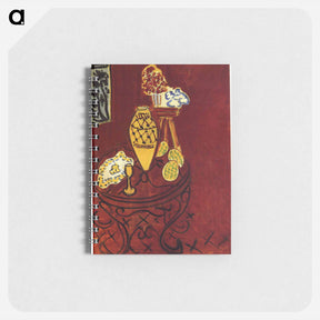 アートメモ帳-Interior in Venetian Red - アンリ マティス Memo.