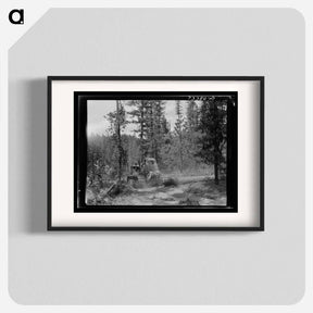 アートポスター-Logging in Malheur National Forest
 - ラッセル リー Poster.