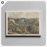 アートパネル-Fox Hunting: A Pair: Yellowham Wood, County of Dorset
 - イェール大学アートギャラリー Canvas.