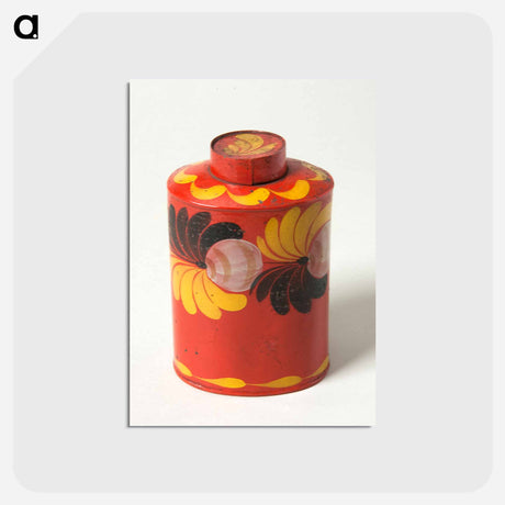 アートポストカード-Painted Canister
 - バーンズ・コレクション Postcard.