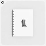 アートメモ帳-Eskimo Boots and Shoes of Different Ornaments from The American North Pole Expedition
 - 大英図書館 Memo.
