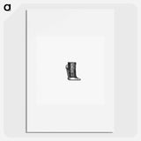 アートポスター-Eskimo Boots and Shoes of Different Ornaments from The American North Pole Expedition
 - 大英図書館 Poster.