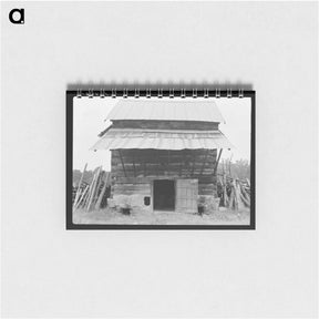アートメモ帳-Tobacco barn with front shelter - ドロテア ラング Memo.
