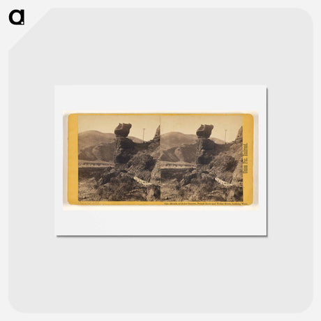 アートポストカード-Mouth of Echo Canyon
 - エドワード マイブリッジ Postcard.